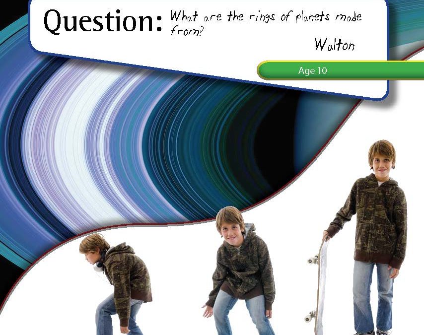 What Are The Ring of Planets Made From?